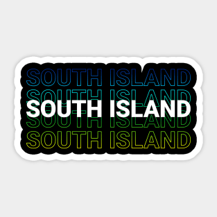 South Island Sticker